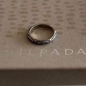 Silpada Silver Textured Women's Ring